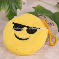 New popular design plush emoji wallet Souviners gift cute emoticon plush pocket money bag wholesale